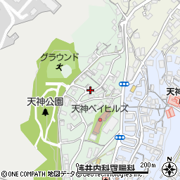 長崎県佐世保市天神町1125-2周辺の地図