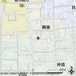 佐賀県杵島郡白石町興亜1086-1周辺の地図