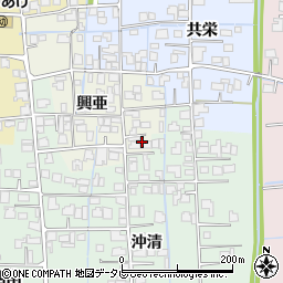 佐賀県杵島郡白石町興亜1490周辺の地図