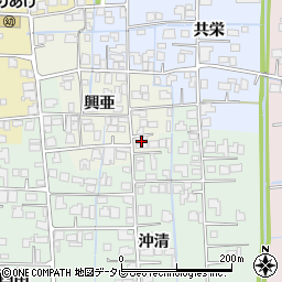 佐賀県杵島郡白石町牛屋1494周辺の地図