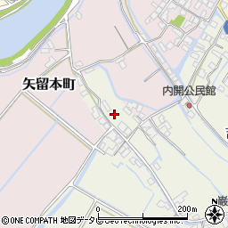 福岡県柳川市吉富町492周辺の地図