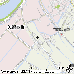 福岡県柳川市吉富町492周辺の地図