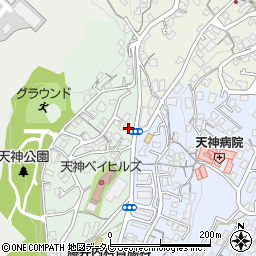 長崎県佐世保市天神町1108周辺の地図