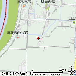 福岡県みやま市瀬高町高柳770周辺の地図