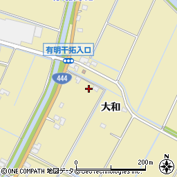 佐賀県杵島郡白石町牛屋7413周辺の地図