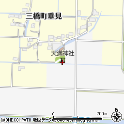 福岡県柳川市三橋町垂見2117周辺の地図