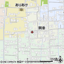 佐賀県杵島郡白石町西南1080周辺の地図