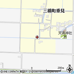 福岡県柳川市三橋町垂見2065周辺の地図