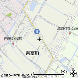 福岡県柳川市吉富町386-3周辺の地図