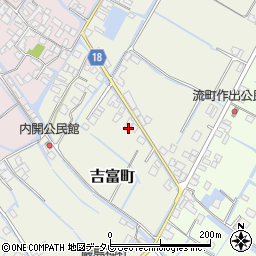 福岡県柳川市吉富町386-7周辺の地図