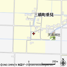 福岡県柳川市三橋町垂見2083周辺の地図