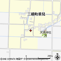 福岡県柳川市三橋町垂見2084周辺の地図