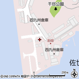 長崎県佐世保市干尽町50周辺の地図