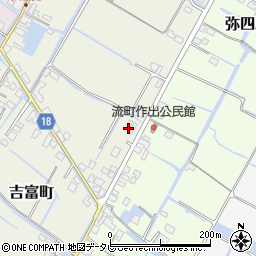 福岡県柳川市吉富町232-9周辺の地図