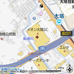 カメラのキタムライオン大塔店周辺の地図