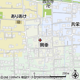 佐賀県杵島郡白石町興亜1048周辺の地図