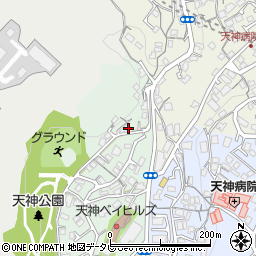 長崎県佐世保市天神町1098周辺の地図