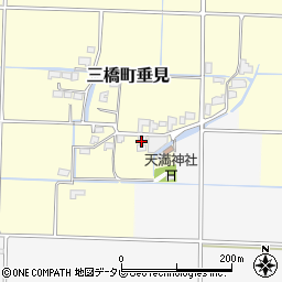 福岡県柳川市三橋町垂見2137周辺の地図