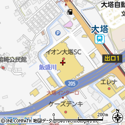 トータルスタジオｉＫＥＤＡ　イオン大塔店周辺の地図