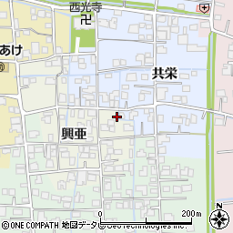 佐賀県杵島郡白石町興亜1545-1周辺の地図