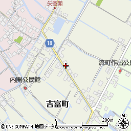 福岡県柳川市吉富町219周辺の地図