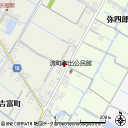 福岡県柳川市吉富町259周辺の地図