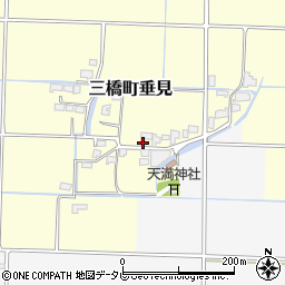 福岡県柳川市三橋町垂見2139周辺の地図