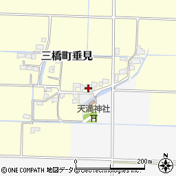 福岡県柳川市三橋町垂見2145周辺の地図