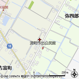 福岡県柳川市吉富町259-4周辺の地図