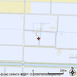 福岡県柳川市大和町六合89周辺の地図