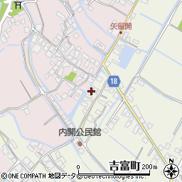 福岡県柳川市吉富町430周辺の地図