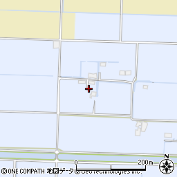 福岡県柳川市大和町六合88周辺の地図