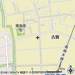 佐賀県杵島郡白石町古賀772周辺の地図