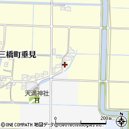 福岡県柳川市三橋町垂見216周辺の地図