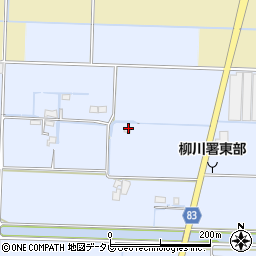 福岡県柳川市大和町六合158周辺の地図
