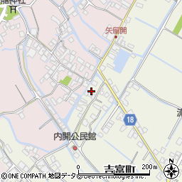 福岡県柳川市吉富町429周辺の地図