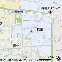 佐賀県杵島郡白石町共栄周辺の地図