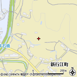 長崎県佐世保市新行江町周辺の地図