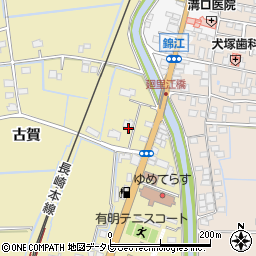 佐賀県杵島郡白石町古賀212周辺の地図