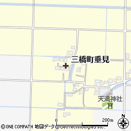 福岡県柳川市三橋町垂見2025周辺の地図