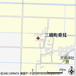 福岡県柳川市三橋町垂見2026周辺の地図