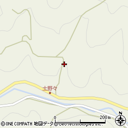 福岡県八女市立花町白木1650周辺の地図