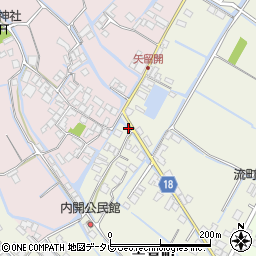 福岡県柳川市吉富町210-1周辺の地図