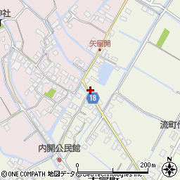 福岡県柳川市吉富町210-2周辺の地図