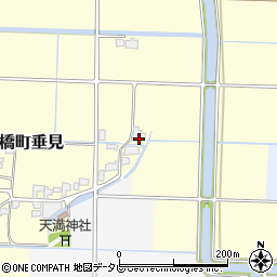 福岡県柳川市三橋町垂見1808周辺の地図