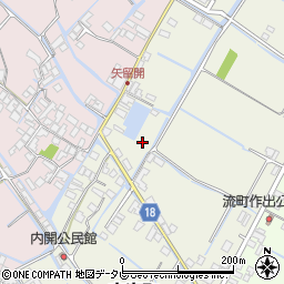 福岡県柳川市吉富町217周辺の地図