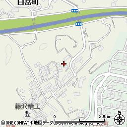 長崎県佐世保市白岳町1428-8周辺の地図