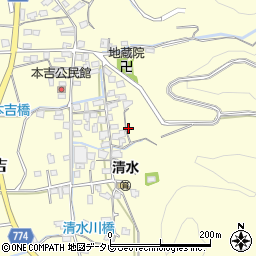 福岡県みやま市瀬高町本吉902周辺の地図
