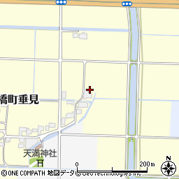 福岡県柳川市三橋町垂見1806周辺の地図