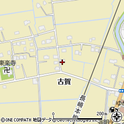 佐賀県杵島郡白石町古賀584周辺の地図